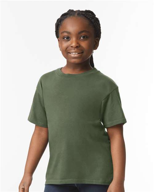 Youth Softstyle Gildan - Military Green