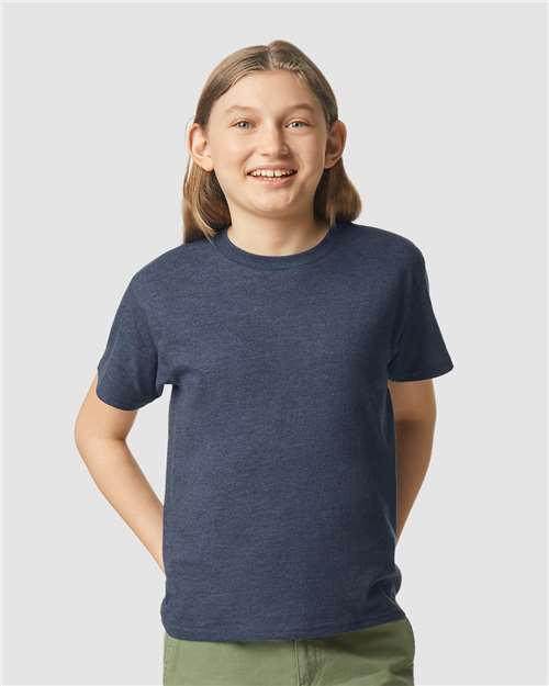 Youth Softstyle Gildan CVC - Navy Mist