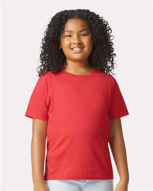 Youth Softstyle Gildan CVC - RED MIST