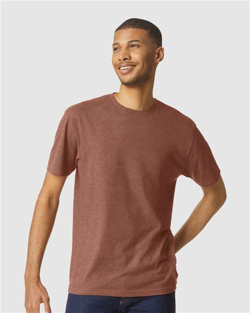 Adult Gildan Softstyle CVC - COCOA MIST