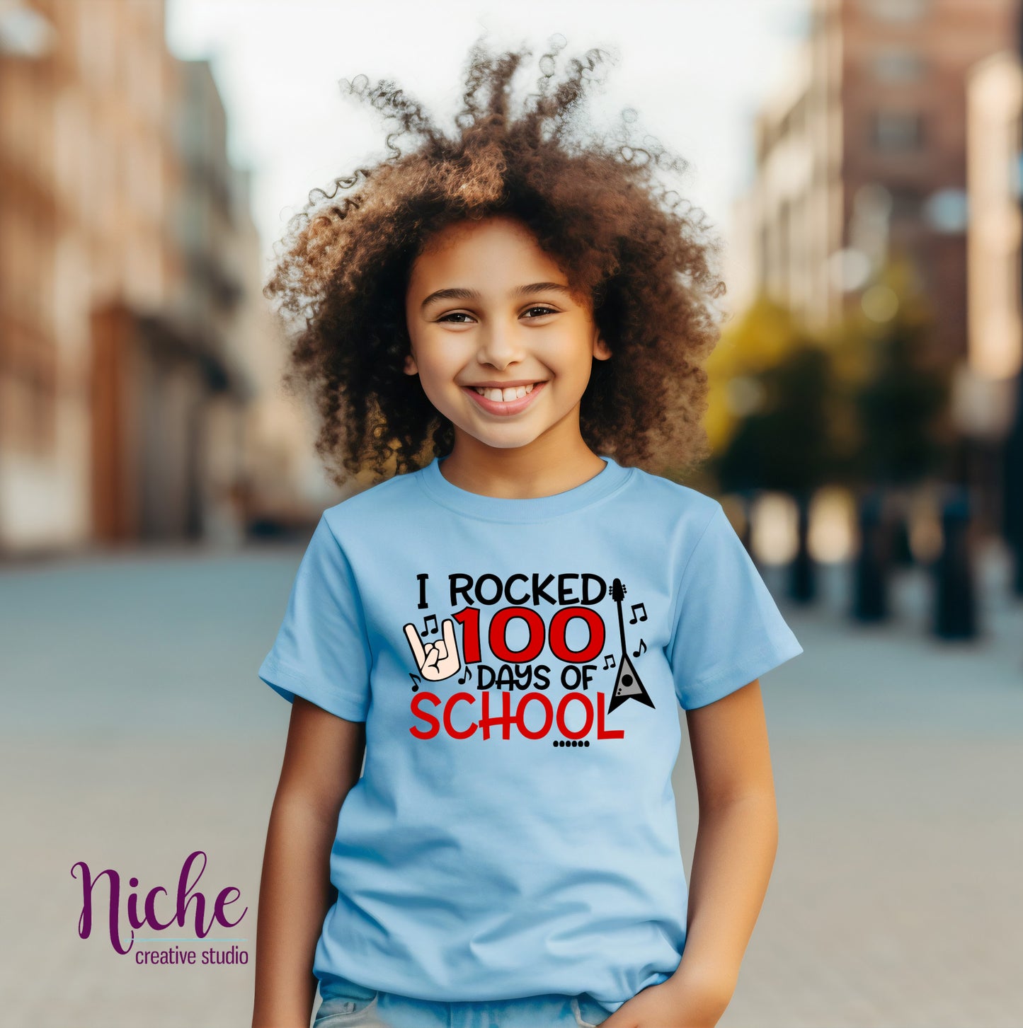 -1080 Rocked 100 Days Decal