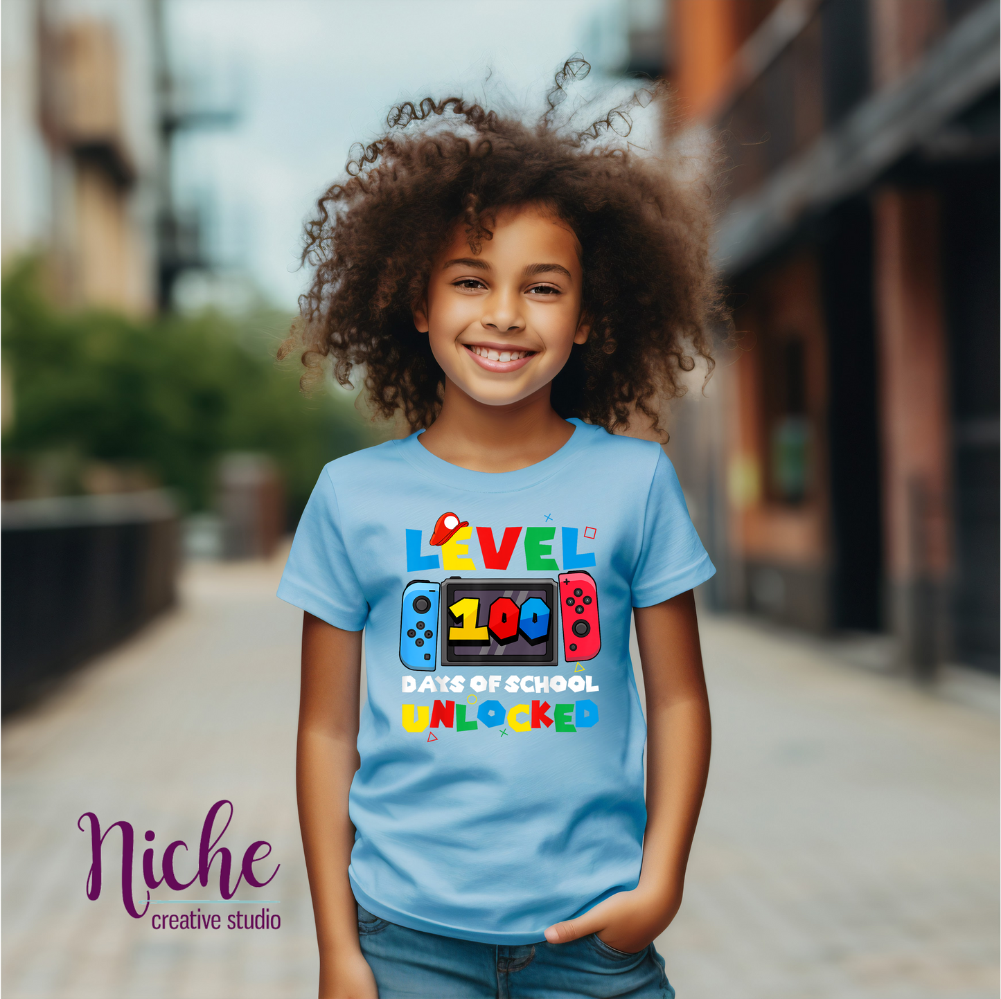 -1090 Game Controller Level 100 Days Of School Unlocked Decal