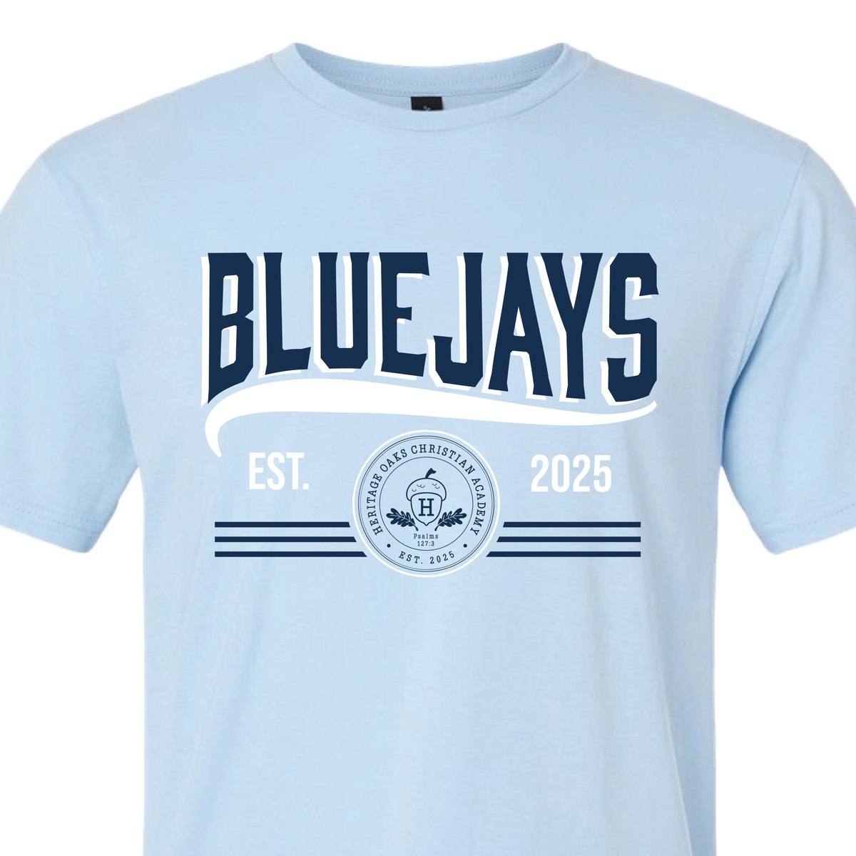 Heritage Oaks Christian Academy -Blue Jays T-Shirt