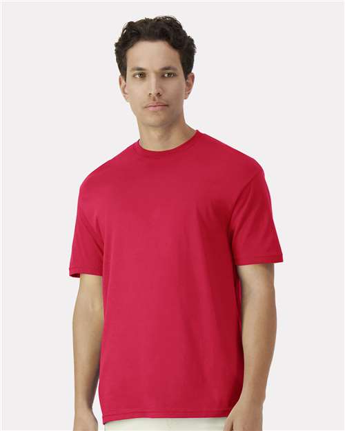 Adult Light Cotton Gildan - Red