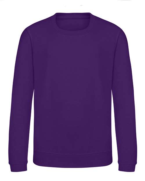AWDis Youth Sweatshirt - PURPLE