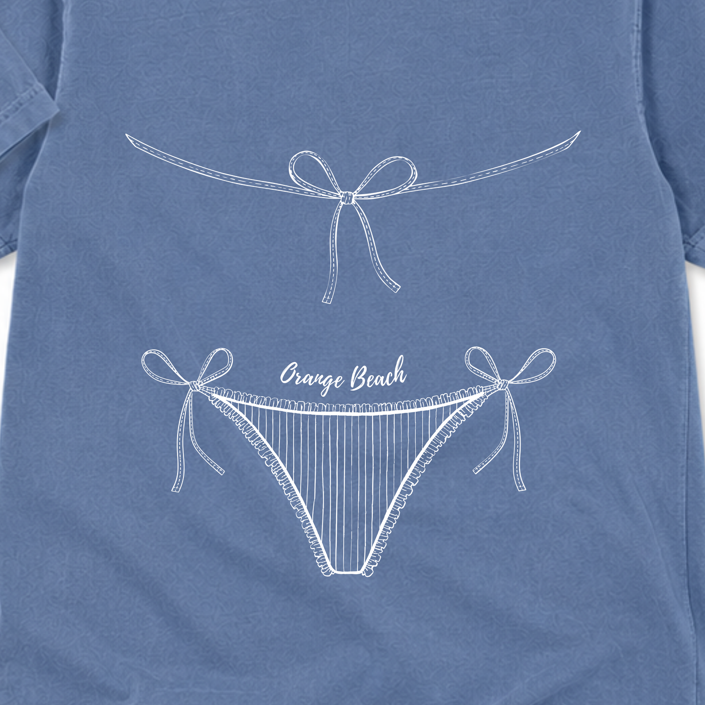 -WED4901 Bikini Front and Back Decal - Add A Customization