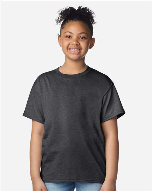 Youth Light Cotton - Heather Dark Grey