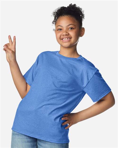 Youth Light Cotton - Heather Royal