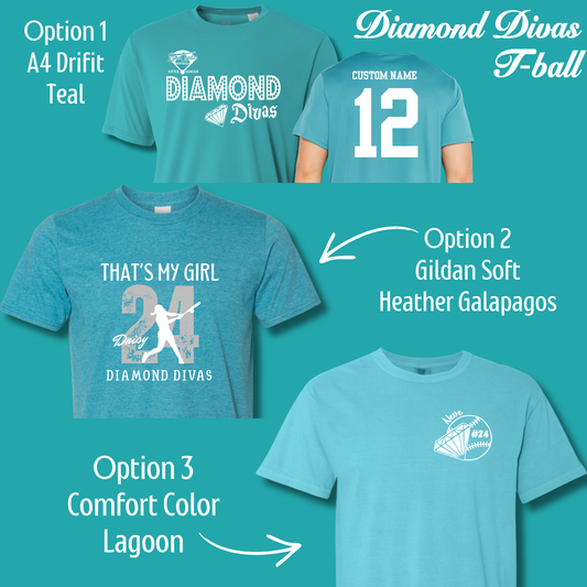 # Lake Charles Softball Little League T-Ball - Diamond Divas