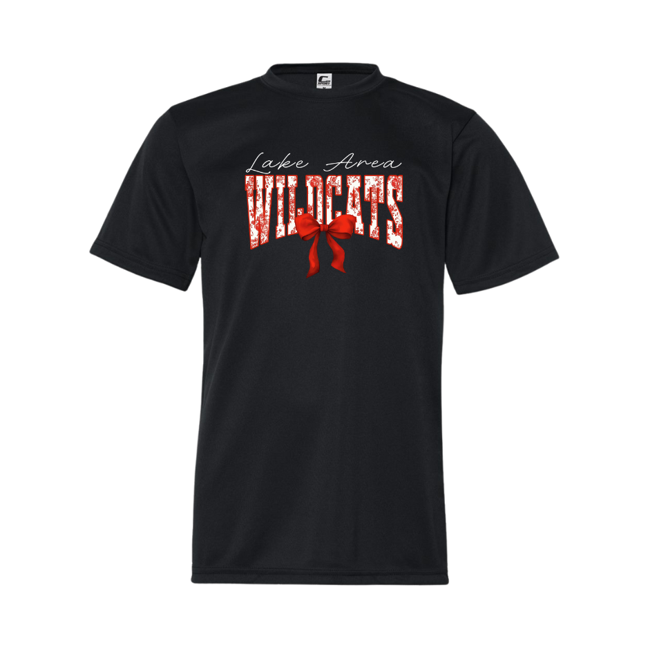 Lake Area Wildcats Black DriFit Shirt