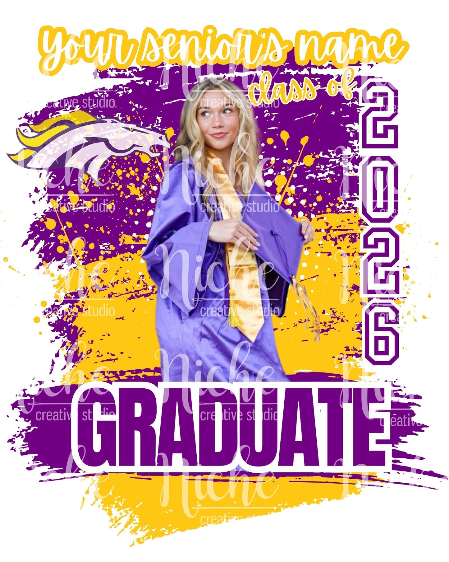 - Custom Graduation Decal 2026
