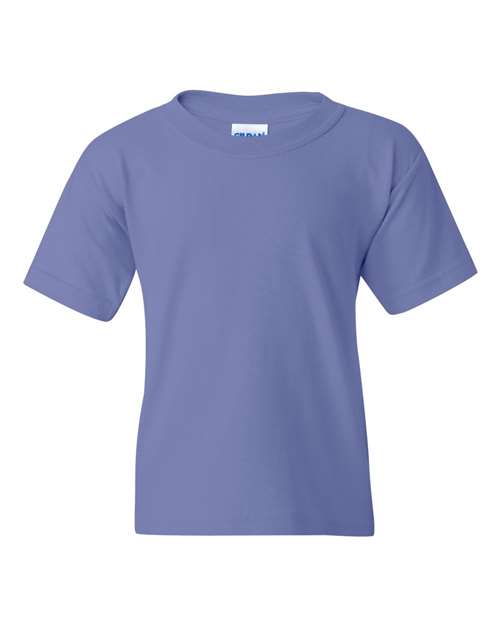 Youth Gildan Heavy Cotton -Violet