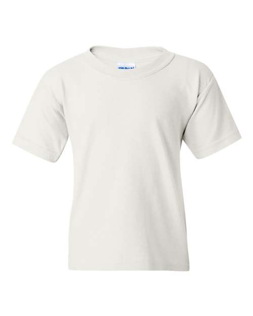 Youth Gildan - Heavy Cotton WHITE