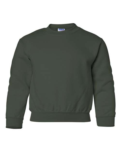 Gildan Youth Sweatshirt - FOREST GREEN