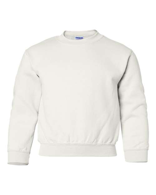 Gildan Youth Sweatshirt - White