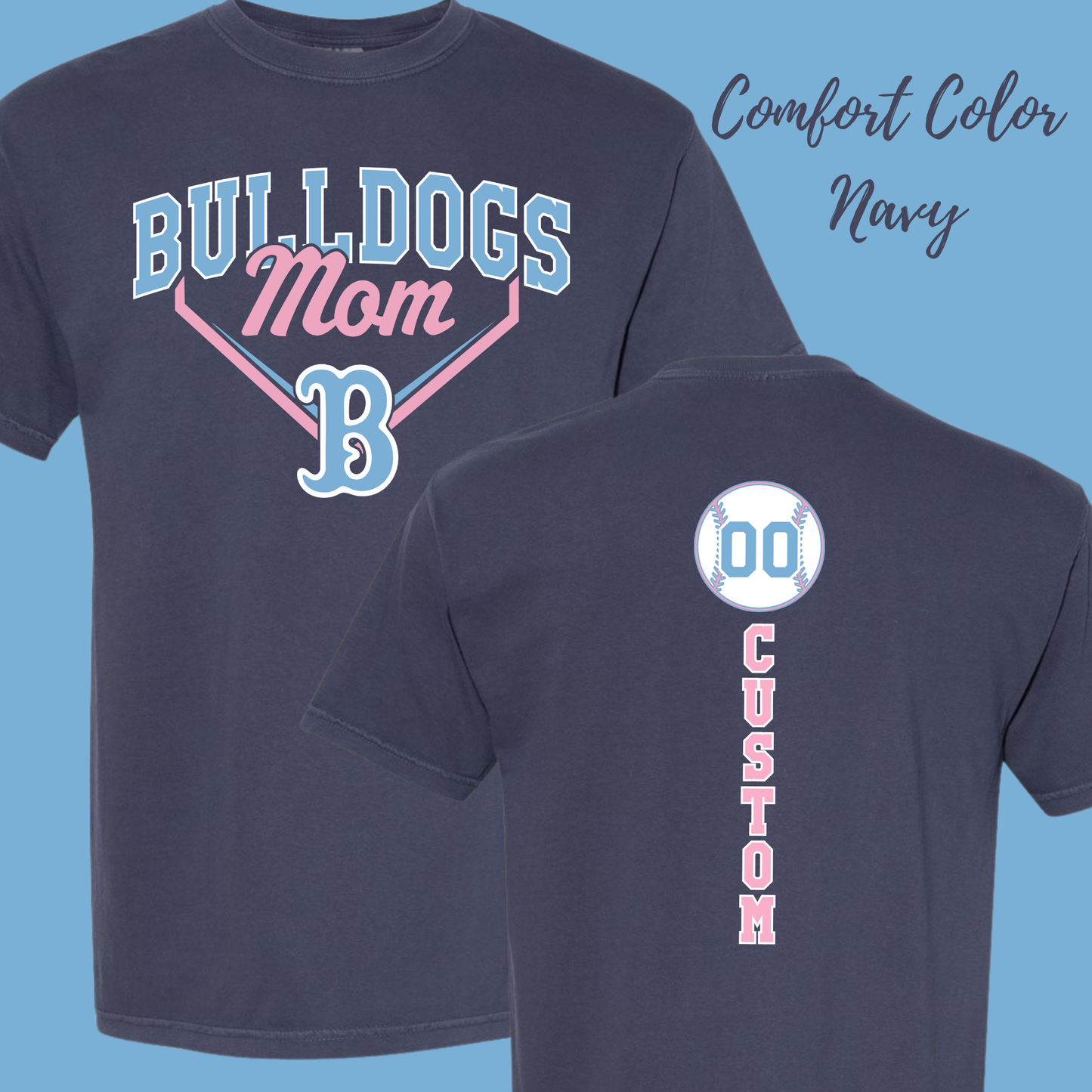 Bulldogs Baseball Mom Shirt for 5/9/26 Game