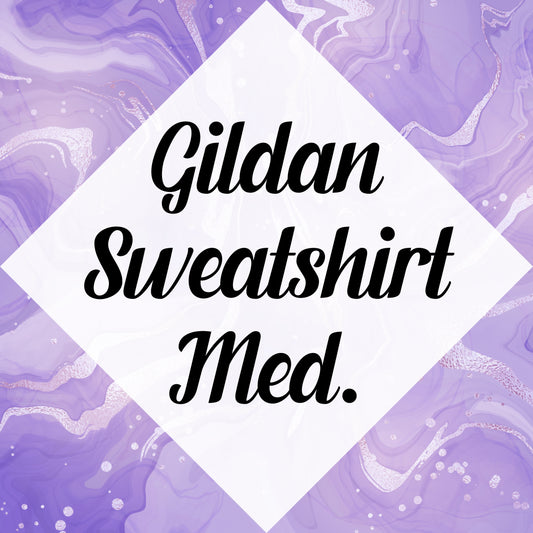 Adult Medium Gildan Sweatshirt
