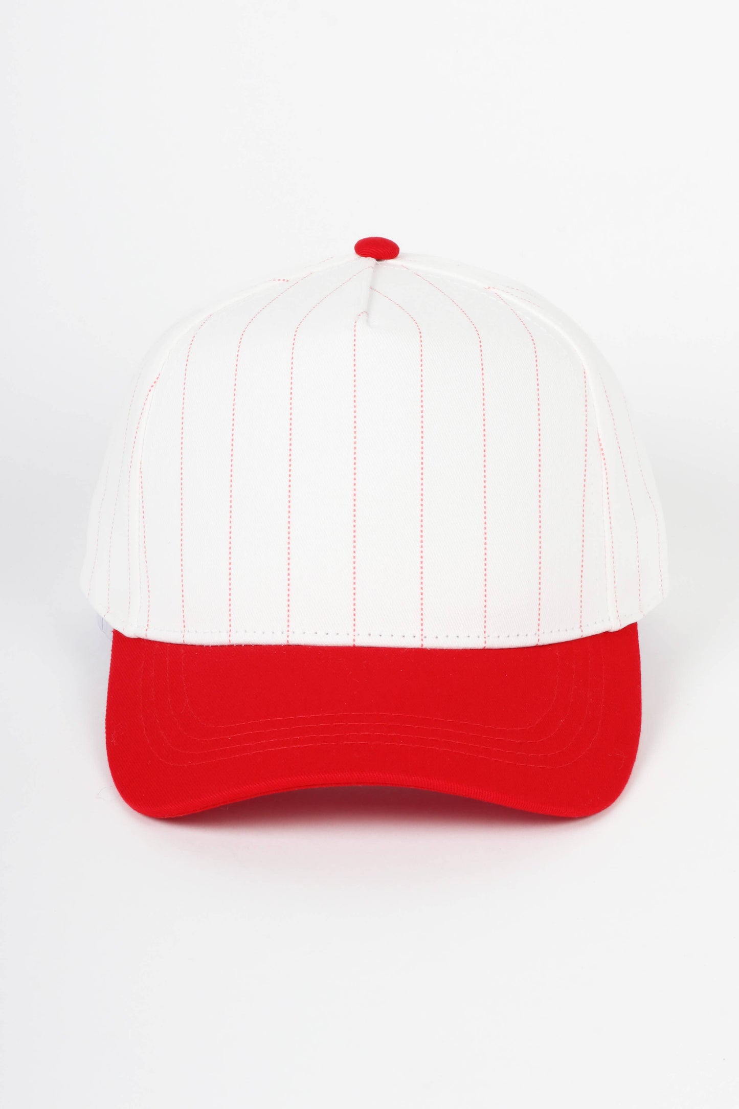 Custom Pinstripe Baseball Cap