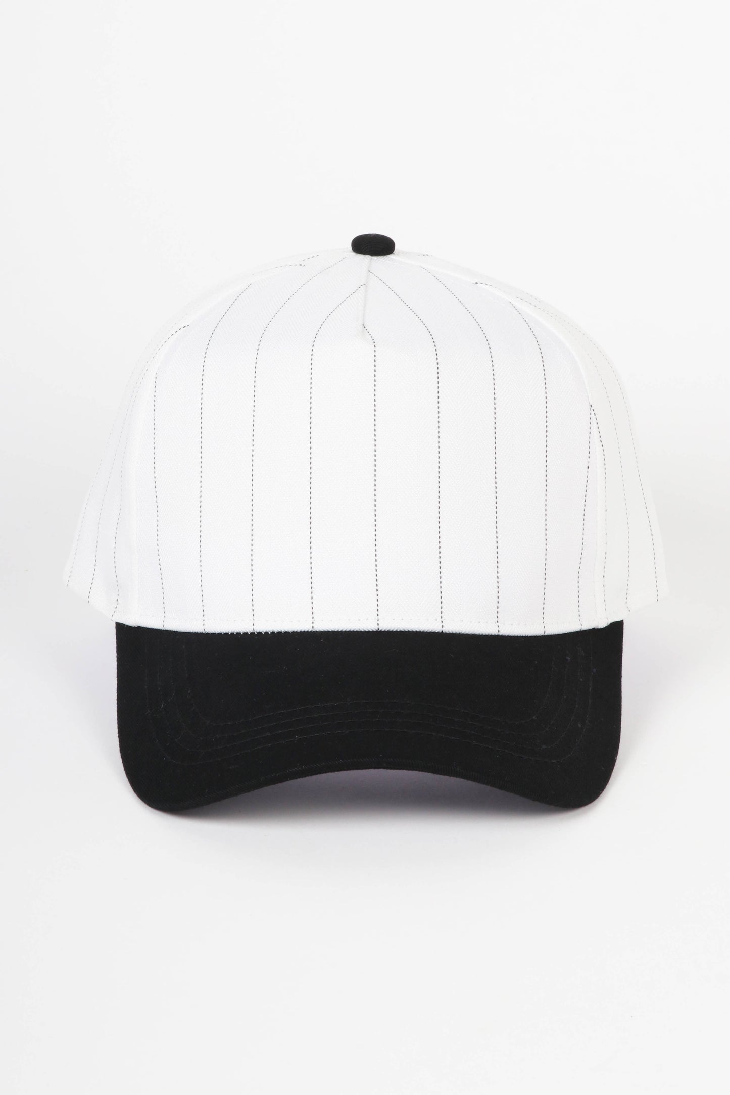Custom Pinstripe Baseball Cap