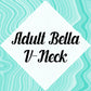 Unisex V-Neck Bella - Heather