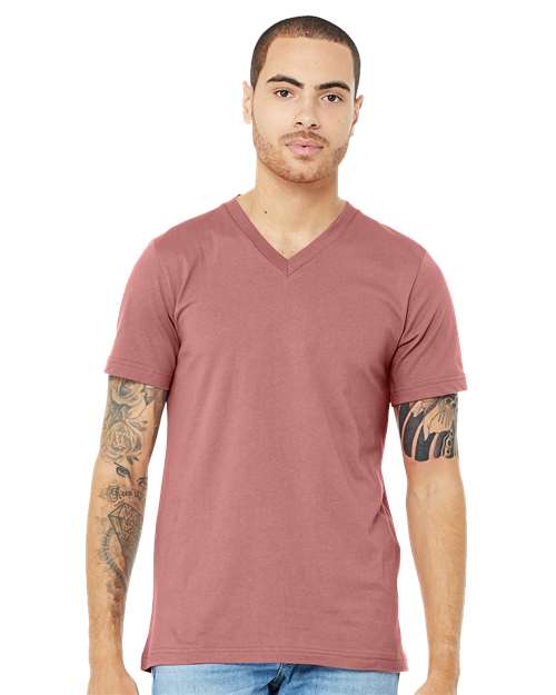 Unisex V-Neck Bella - Heather