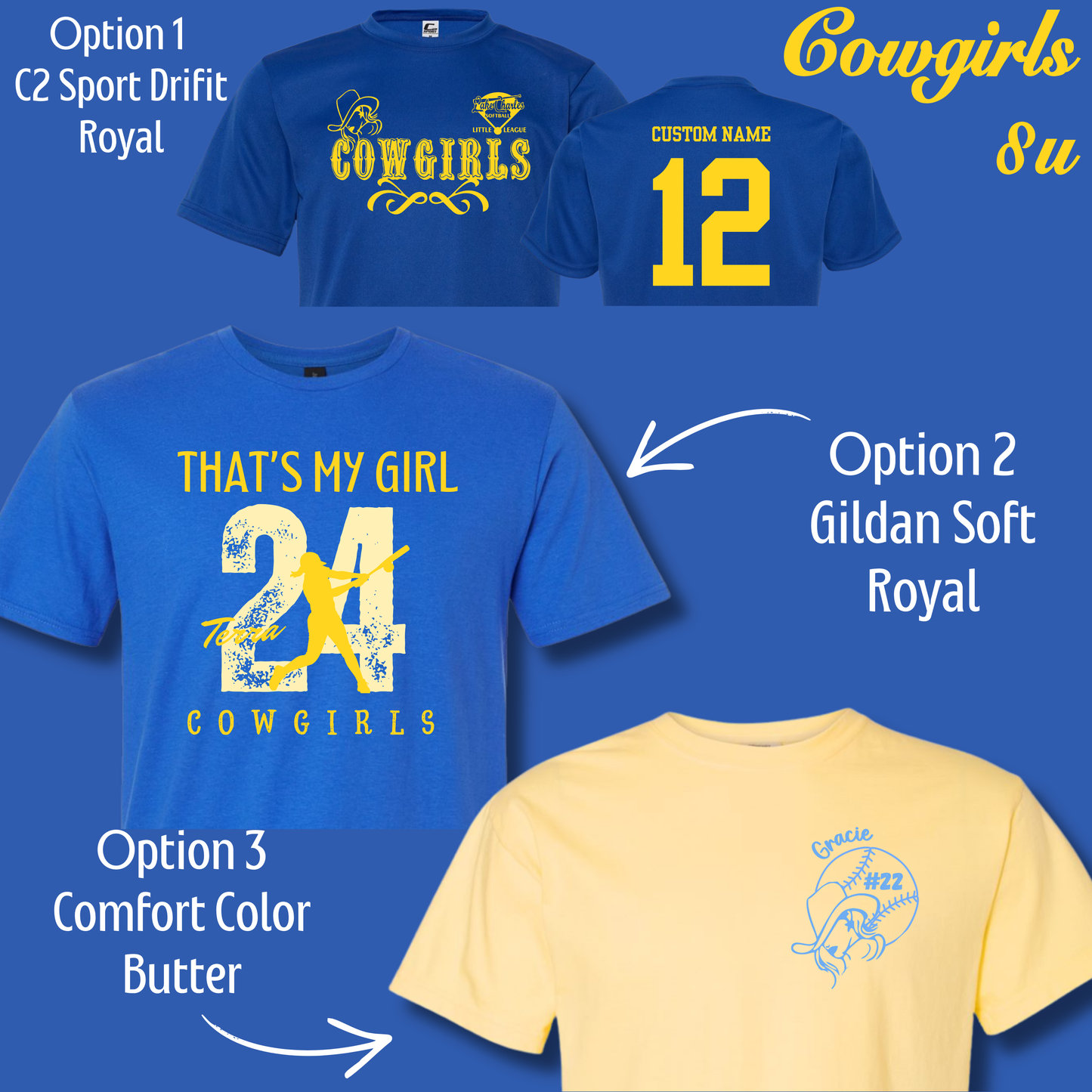 # Lake Charles Softball Little League 8U - Cowgirls