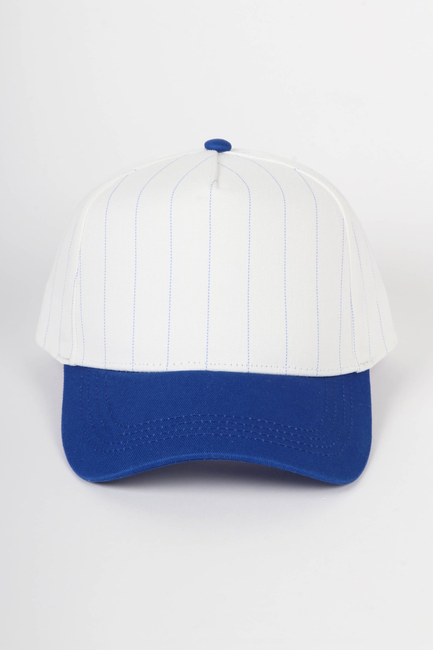 Custom Pinstripe Baseball Cap