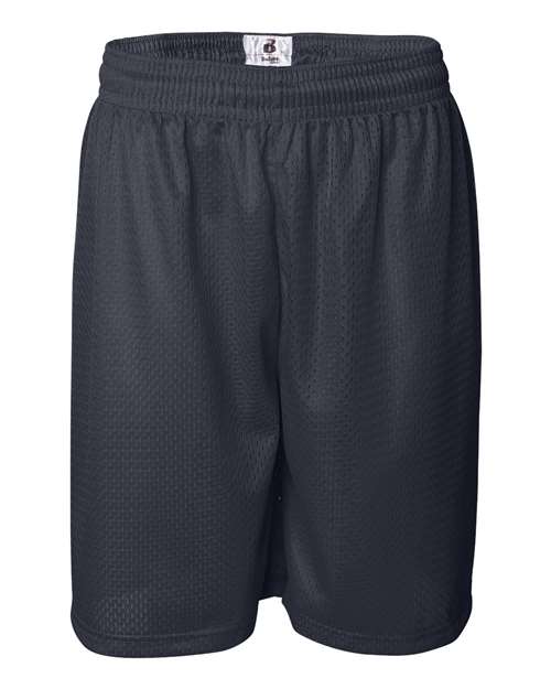 Navy Badger Athletic Shorts
