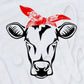 - ANI 2593 Bandana Cow Decal