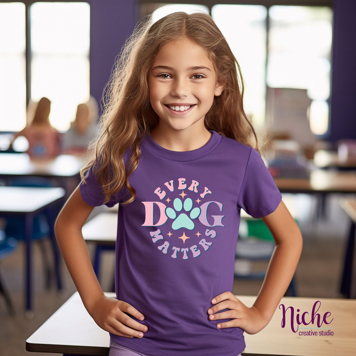 -ANI6036 Every Dog Matters Decal