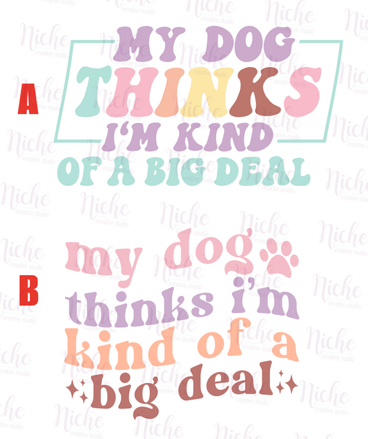 -ANI6052 Big Deal Decal