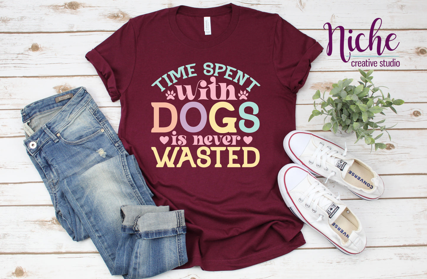 -ANI6055 Never Wasted Time Decal