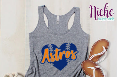 -AST8005 Astros Heart Decal