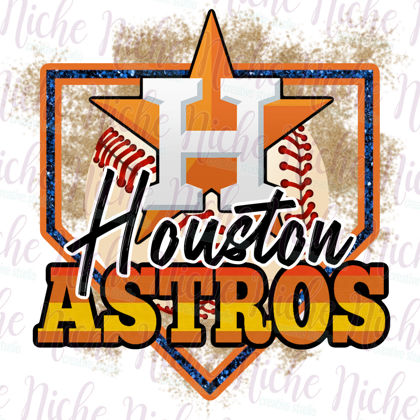 -AST8006 Astros Home Plate Decal