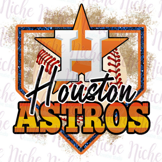 -AST8006 Astros Home Plate Decal