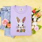 April $10 Shirt of the Month- Floral Bunny