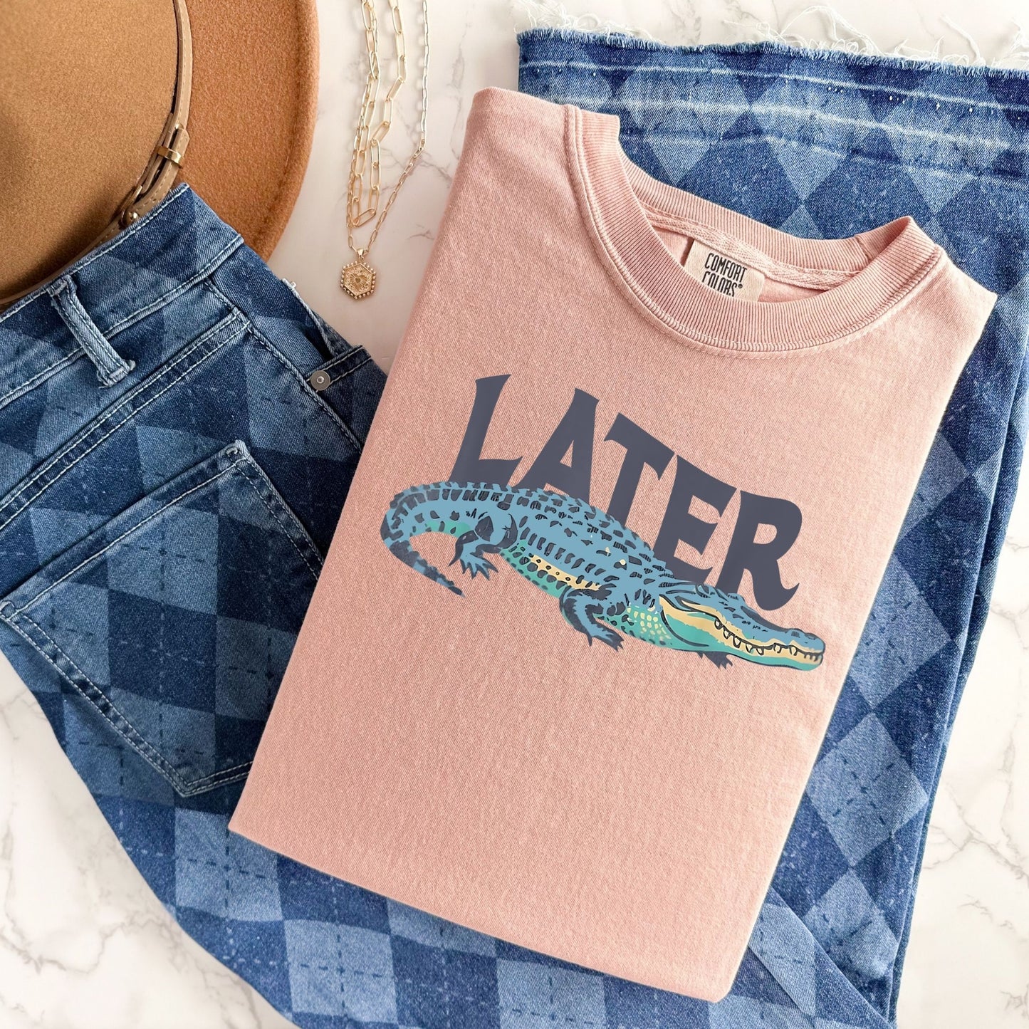 August $10 Shirt of the Month- Later Gator
