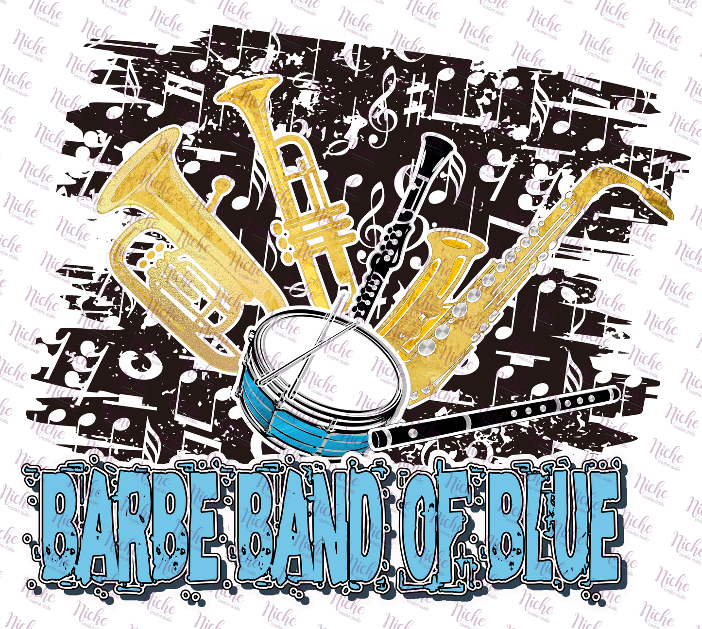 - BAN377 Barbe Band Decal