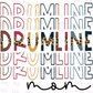 -BAN491 Drumline Mom Decal