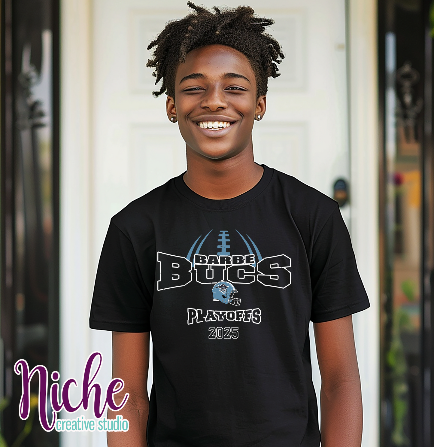 -BAR1001 Barbe Bucs Playoffs 2025 Decal