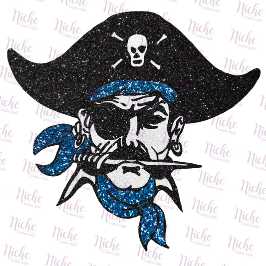 -BAR1061 Barbe Bucs Glitter Decal