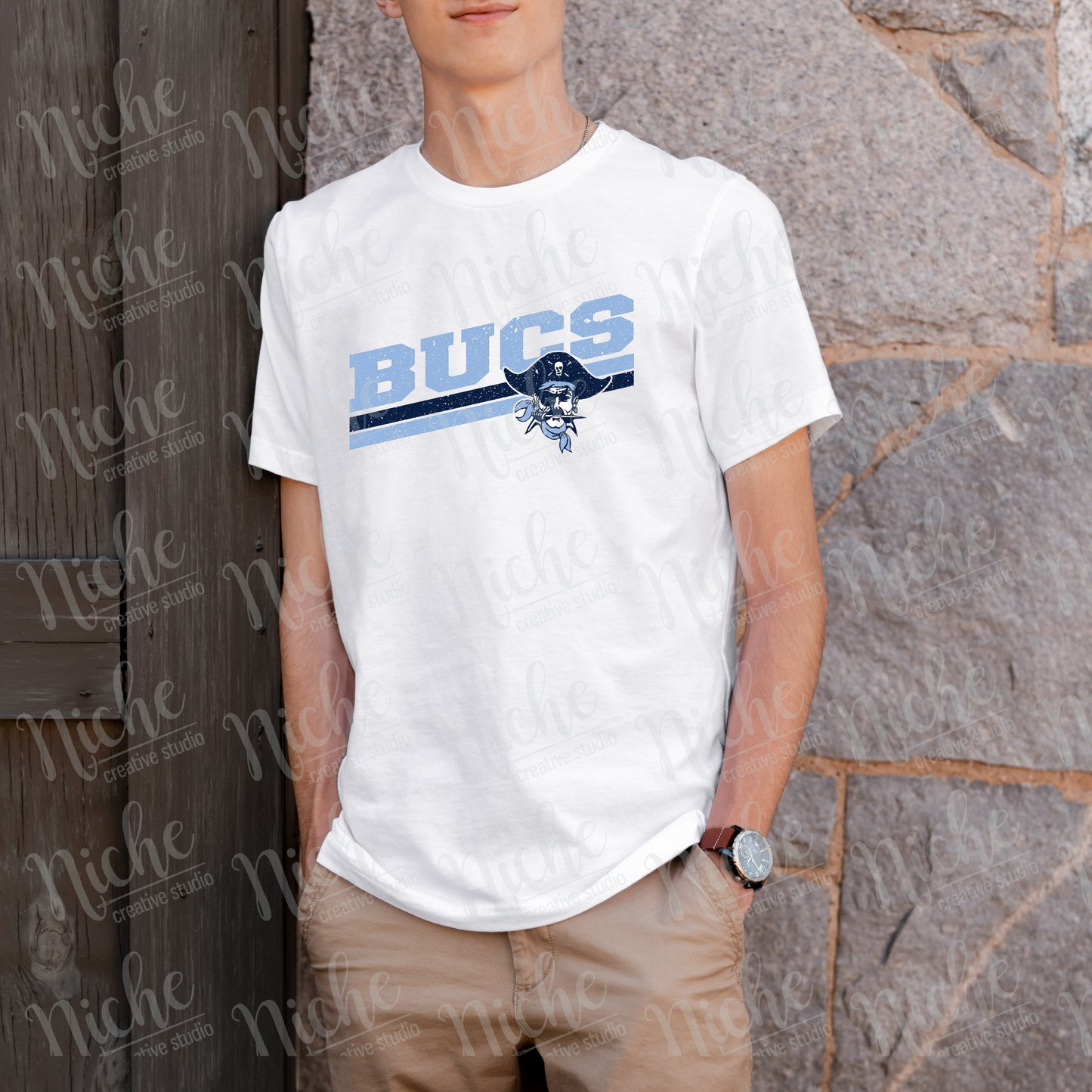 -BAR1908 Barbe Bucs Decal