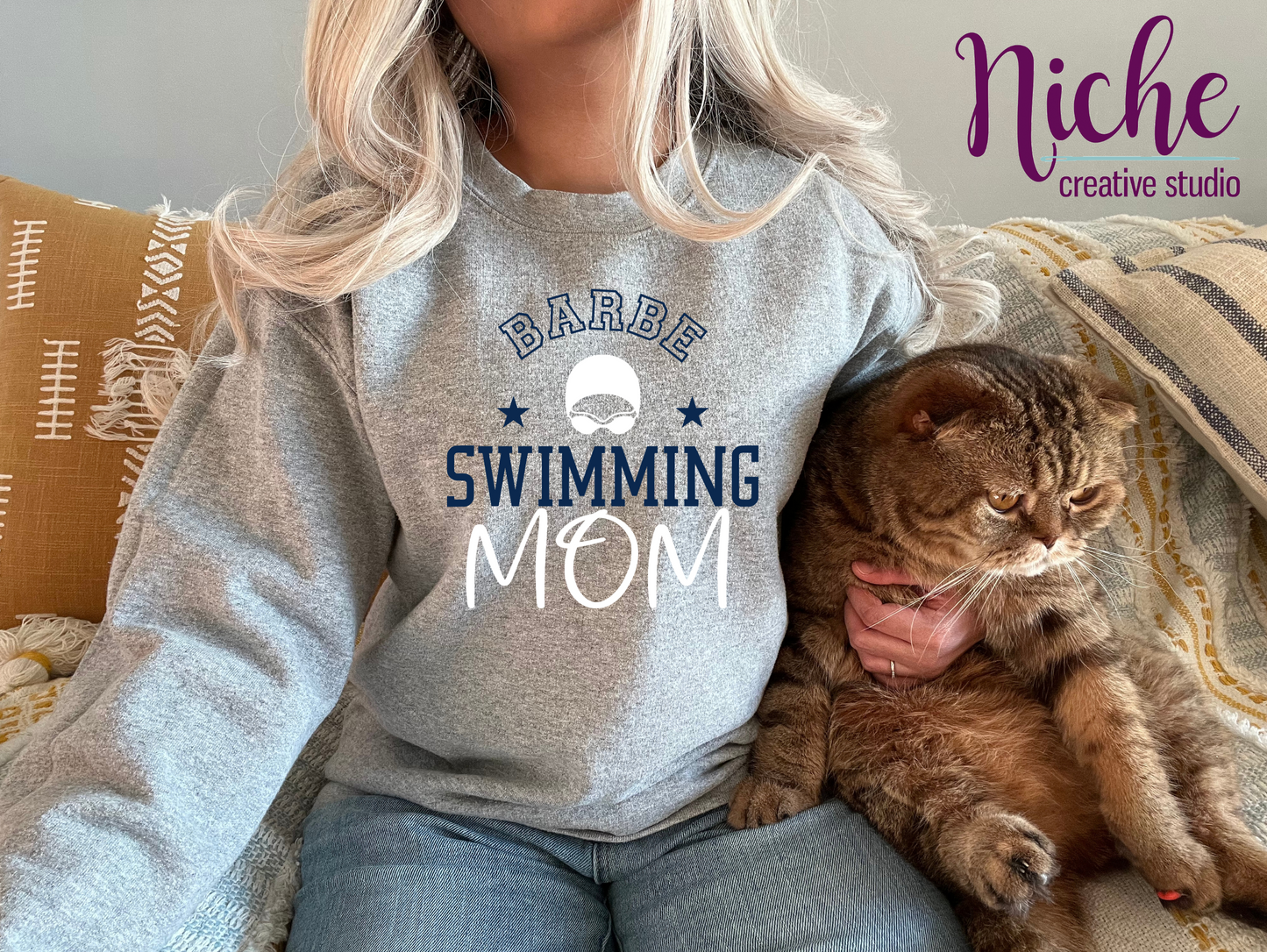 -BAR2029 Barbe Swimming Decal