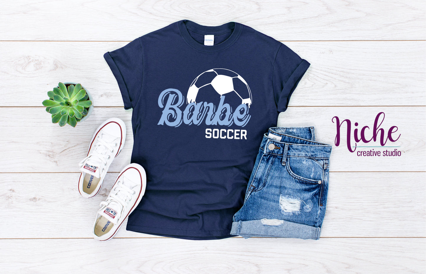 -BAR2587 Barbe Soccer Decal