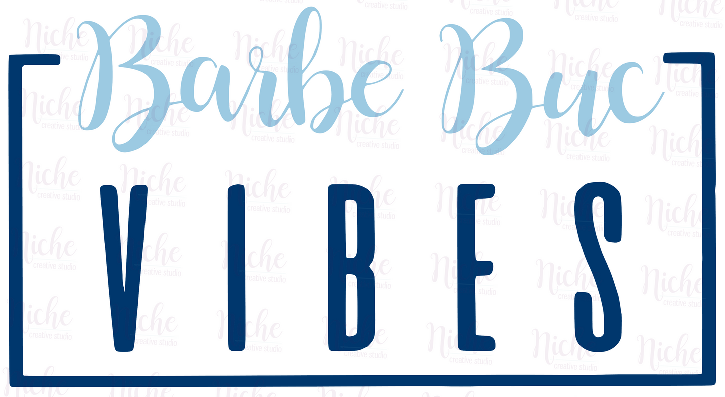 -BAR3072 Barbe Bucs Vibes Decal