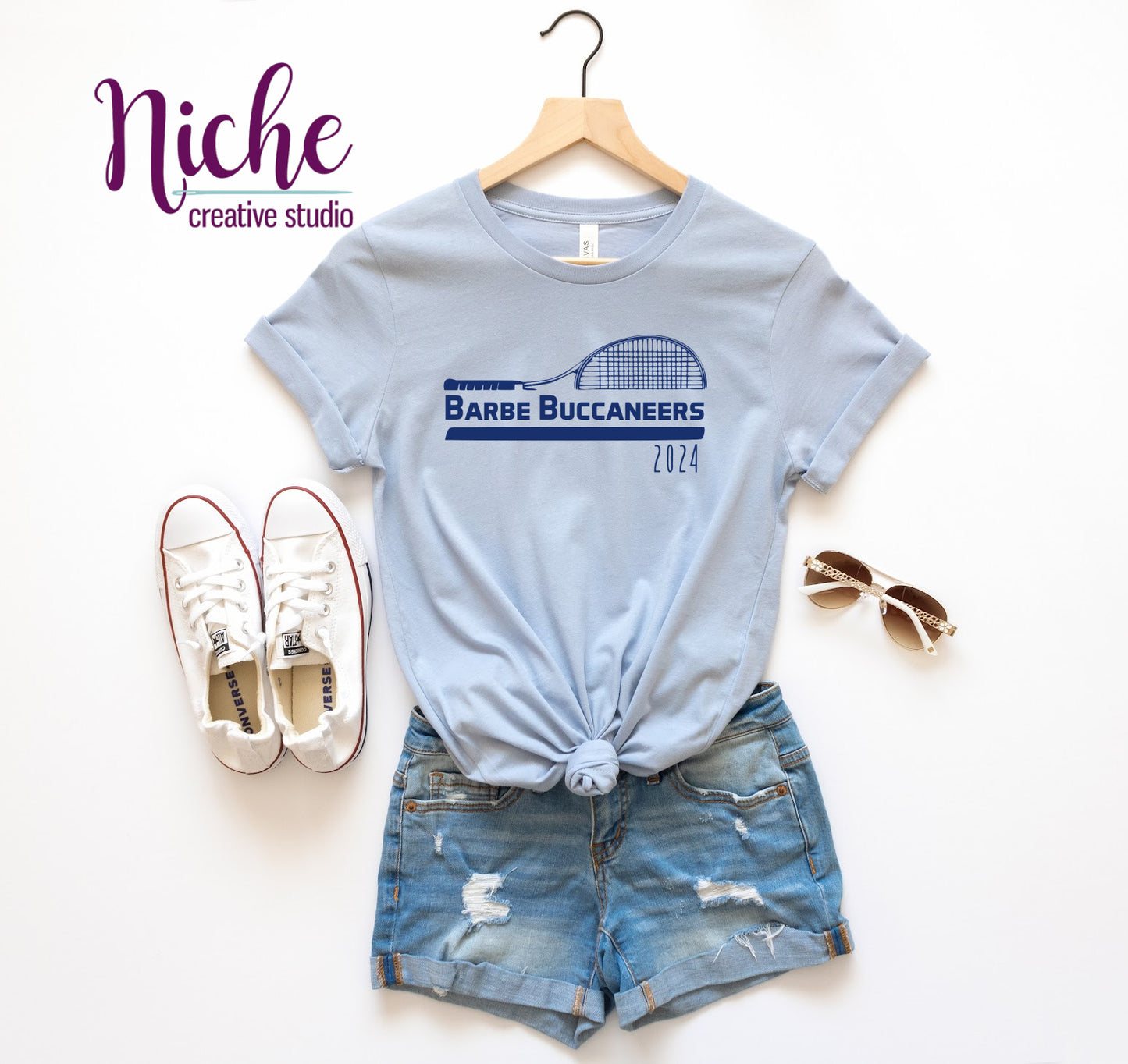 -BAR3088 Barbe Tennis Decal