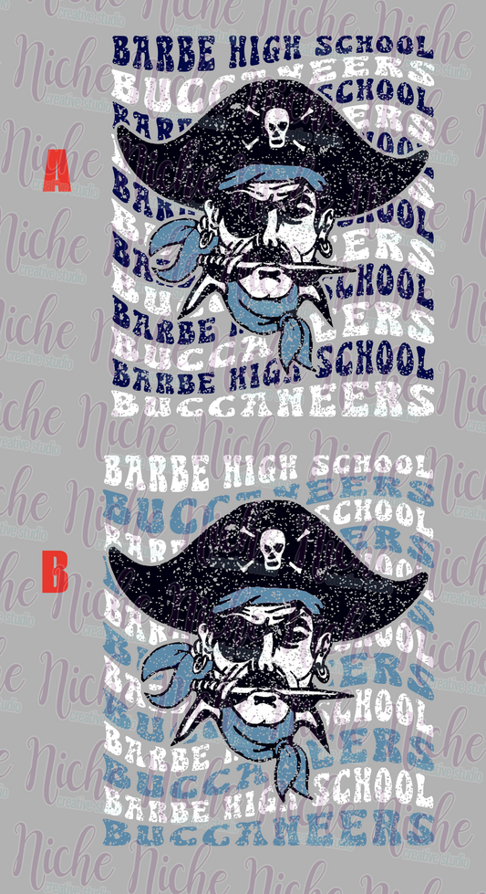 - BAR476 Barbe Buccaneers Distress Decal