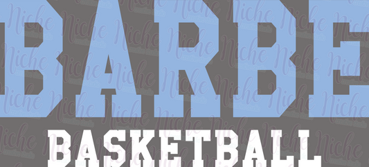 -BAR5035 Barbe Basketball Decal