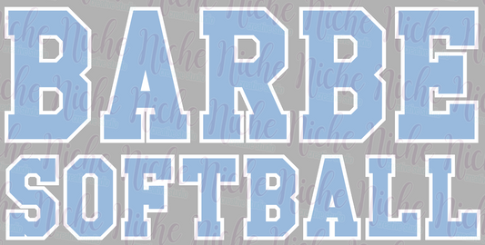 - BAR534 Barbe Softball Mock