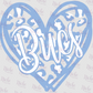 - BAR637 Bucs Leopard Heart Decal